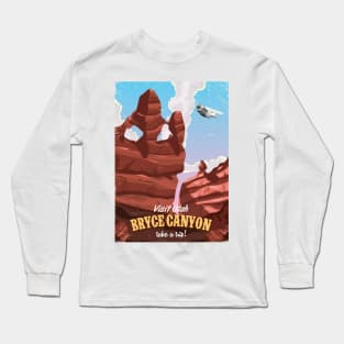 Bryce Canyon, Utah Travel poster Long Sleeve T-Shirt